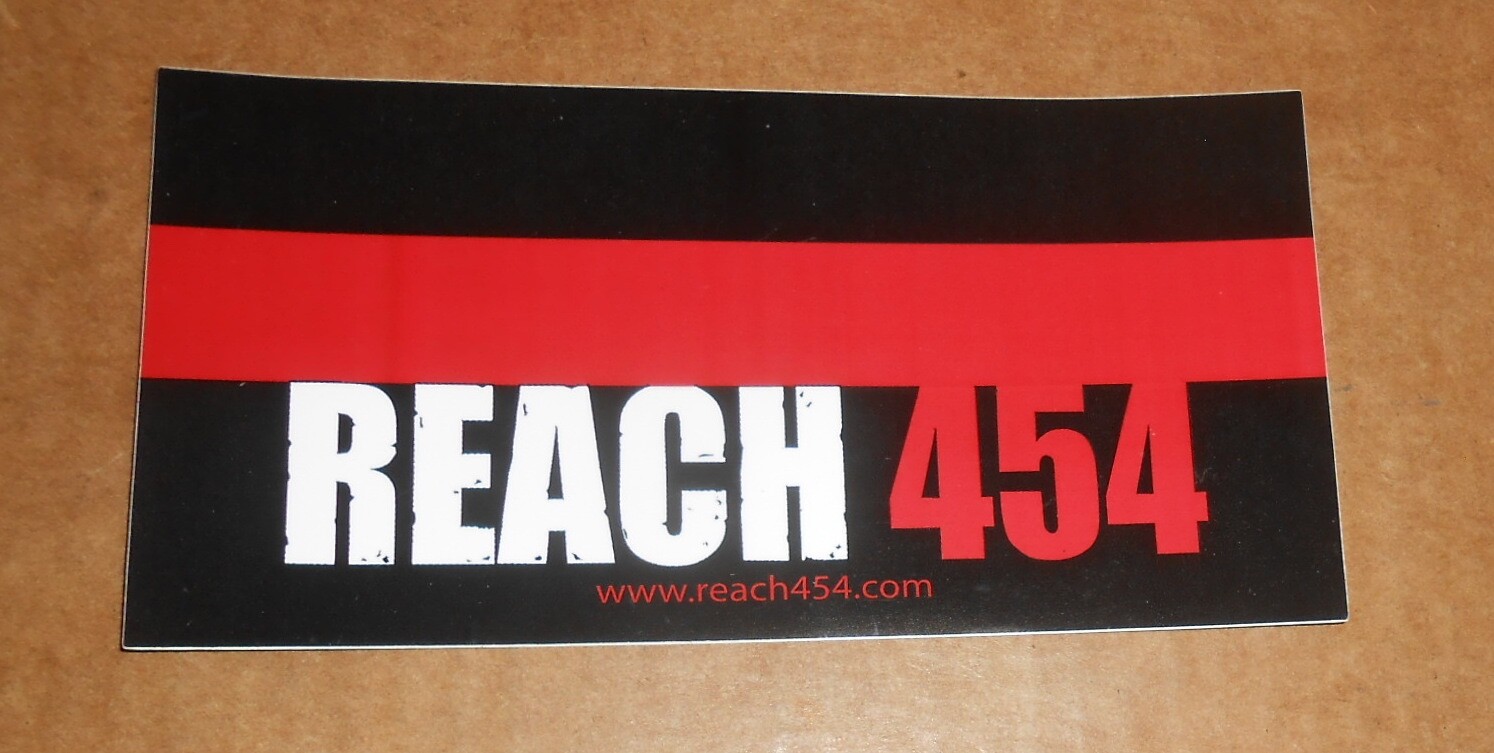 Reach 454 Sticker Original 2003 Promo 6×3 Sick of it All Richi Cipriano RARE