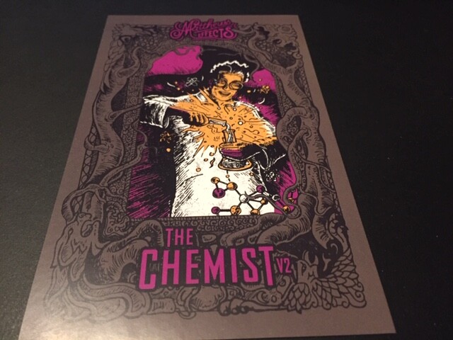 Matthews Guiitar Effects “The Chemest” Sticker 4×6