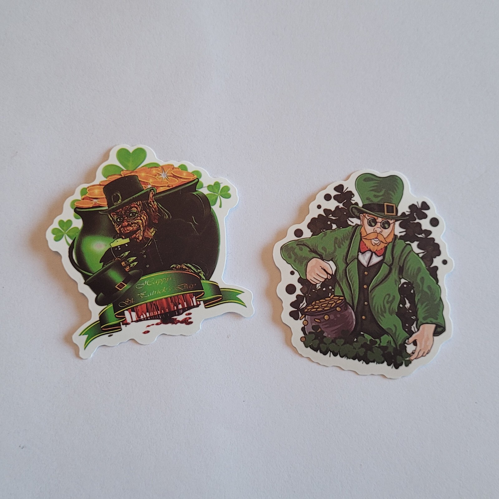 Leprechaun in the Hood vinyl sticker shamrock evil St. Patrick’s Day pot of gold