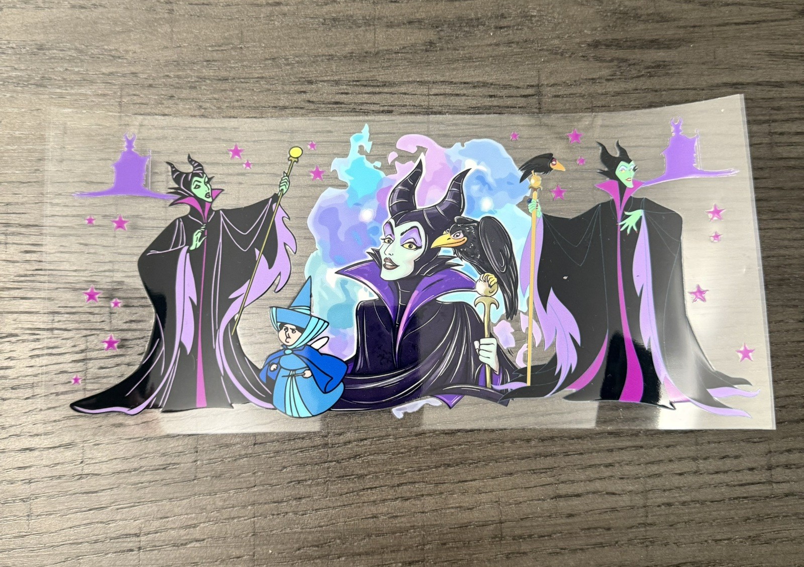 10 mix UV DTF 16 oz Cup Wraps Mostly Disney Villains Toy Story Cars New