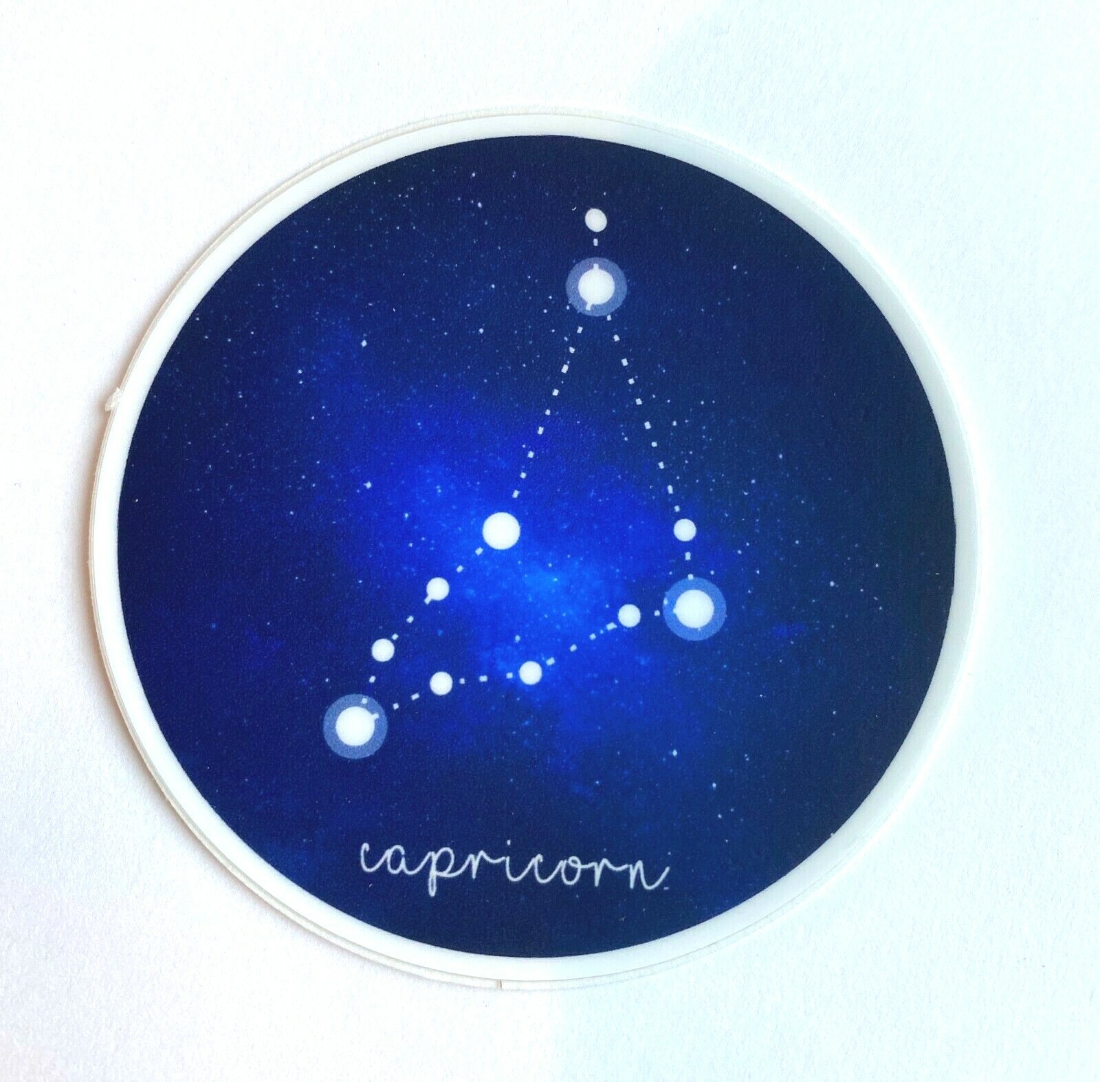 Astrology Zodiac Stars in the Sky CAPRICORN 2 1/2″Diameter Durable Vinyl Sticker