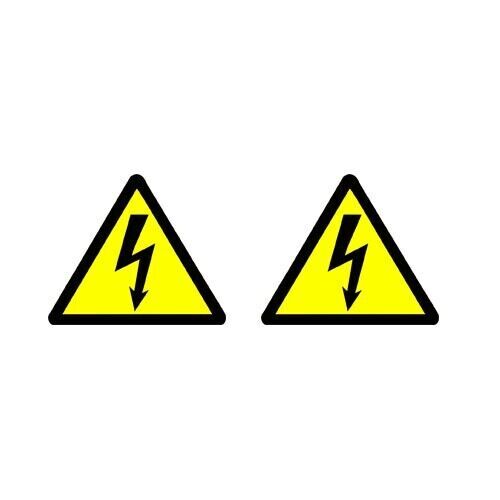 Danger High Voltage Warning Sign Stickers caution electricity electric