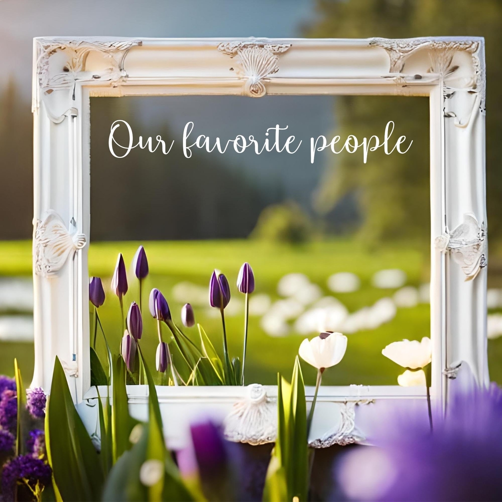 Our Favorite People Sticker (18″ x 3″) – Wedding Seating Chart Decal – Weddin…