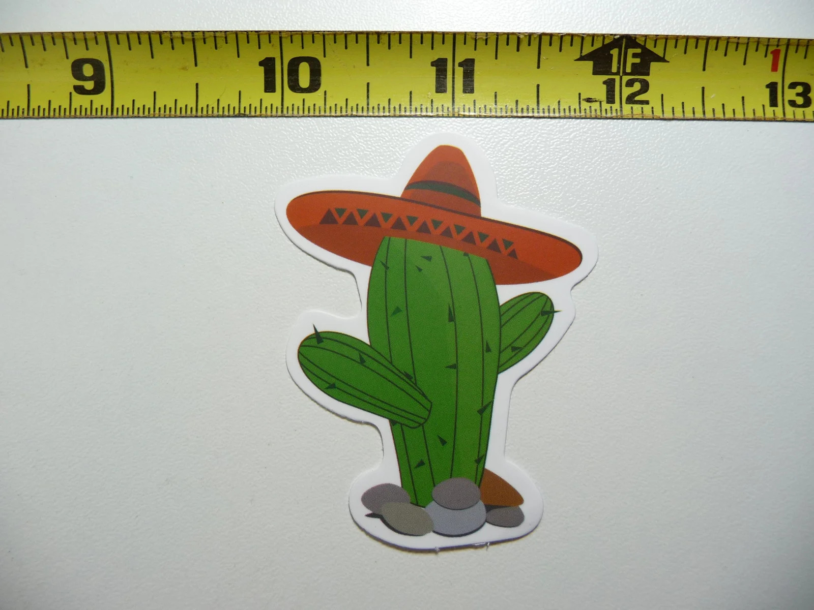 MEXICAN FOOD TACO ROCKS SOMBRERO SMALL STICKER DECAL MEXICO SOUTHWESTERN