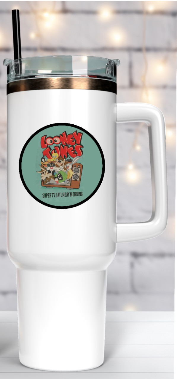 Cartoons – Looney Tunes – 4″ Vinyl Decal Car Trailer Laptop Cooler Truck Tumbler