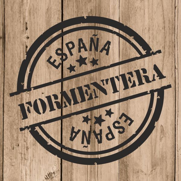 Formentera Sticker Vinyl 10 cm / 4″ Decal Stamp Formentera Spain Car Laptop Wall