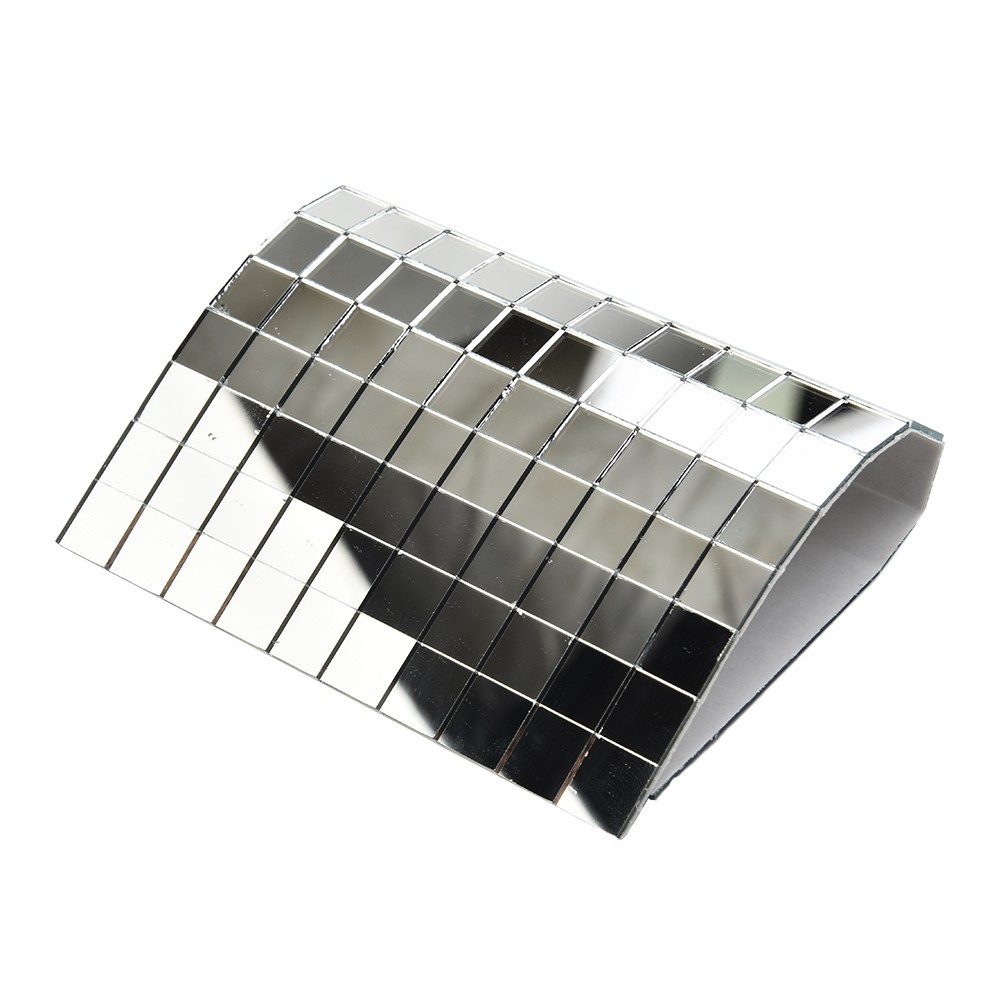 Customizable Glass Mirror Mosaics Size 15x10cm Perfect for Creative Use