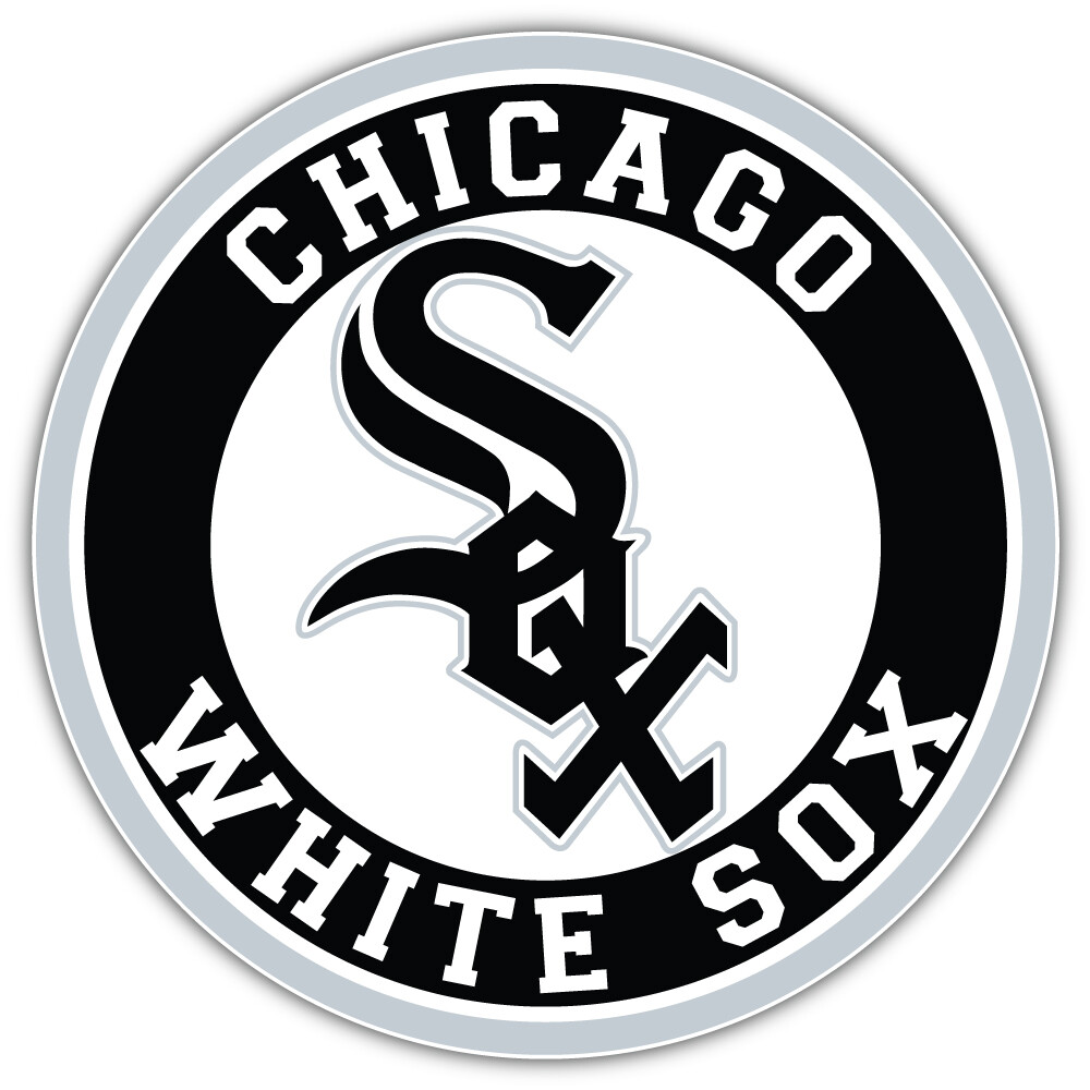 Chicago White Sox MLB Baseball Sport Logo Car Bumper Sticker Decal “SIZES”