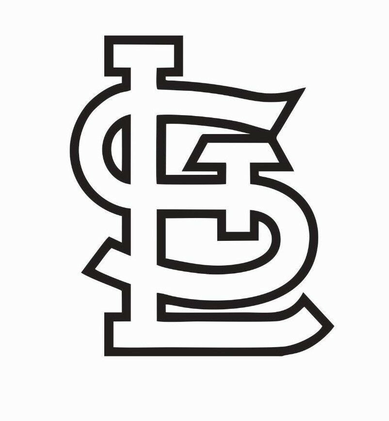 St. Louis Cardinals MLB Baseball Vinyl Die Cut Car Decal Sticker FREE SHIPPING-