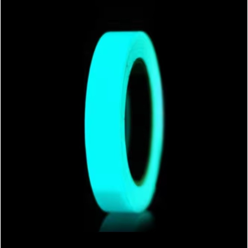100ft Blue Glowing Tape Rolls Wall Bedroom Decoration Fluorescent Luminous Neon