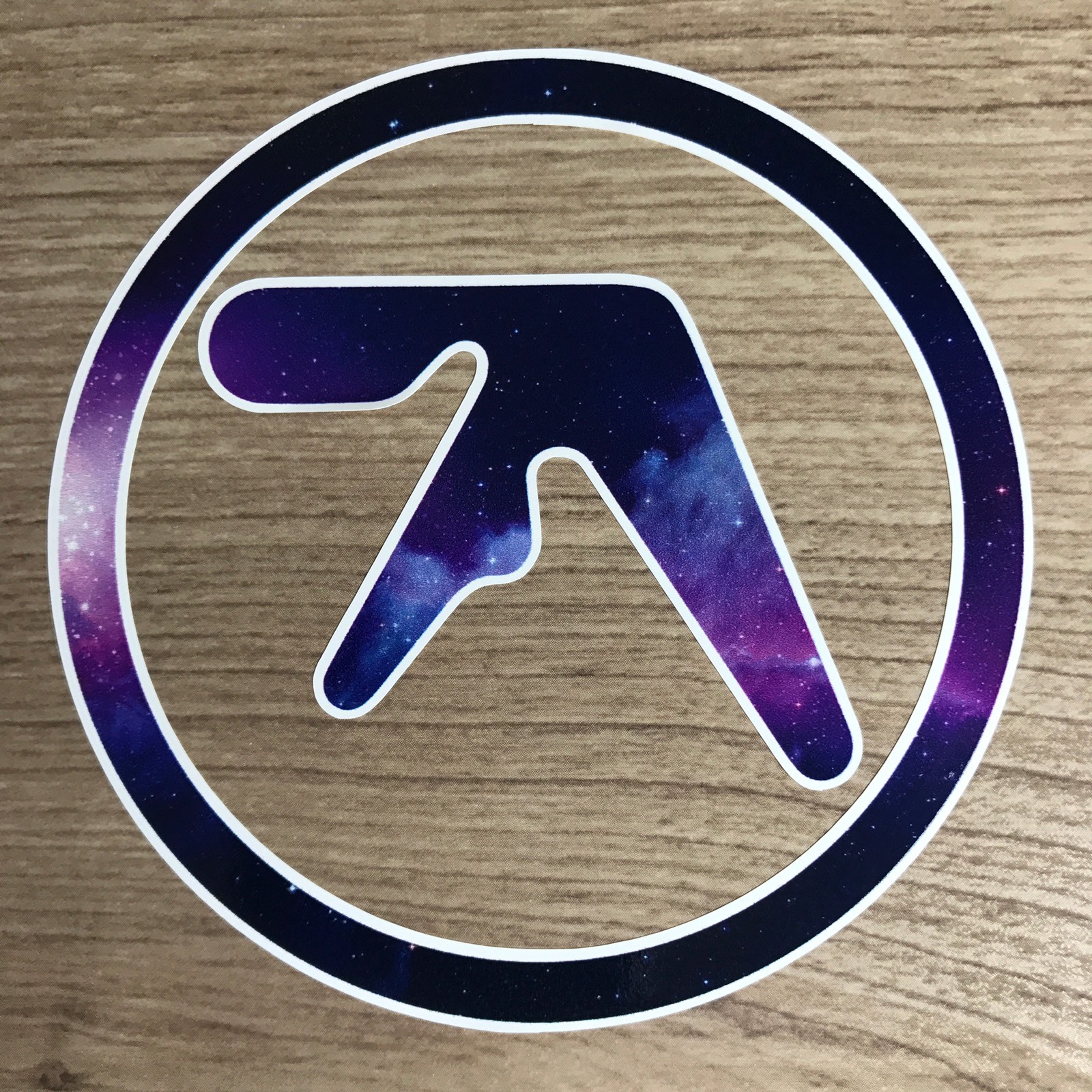 Aphex Twin Logo 4″ Wide Galaxy Vinyl Decal Sticker – BOGO