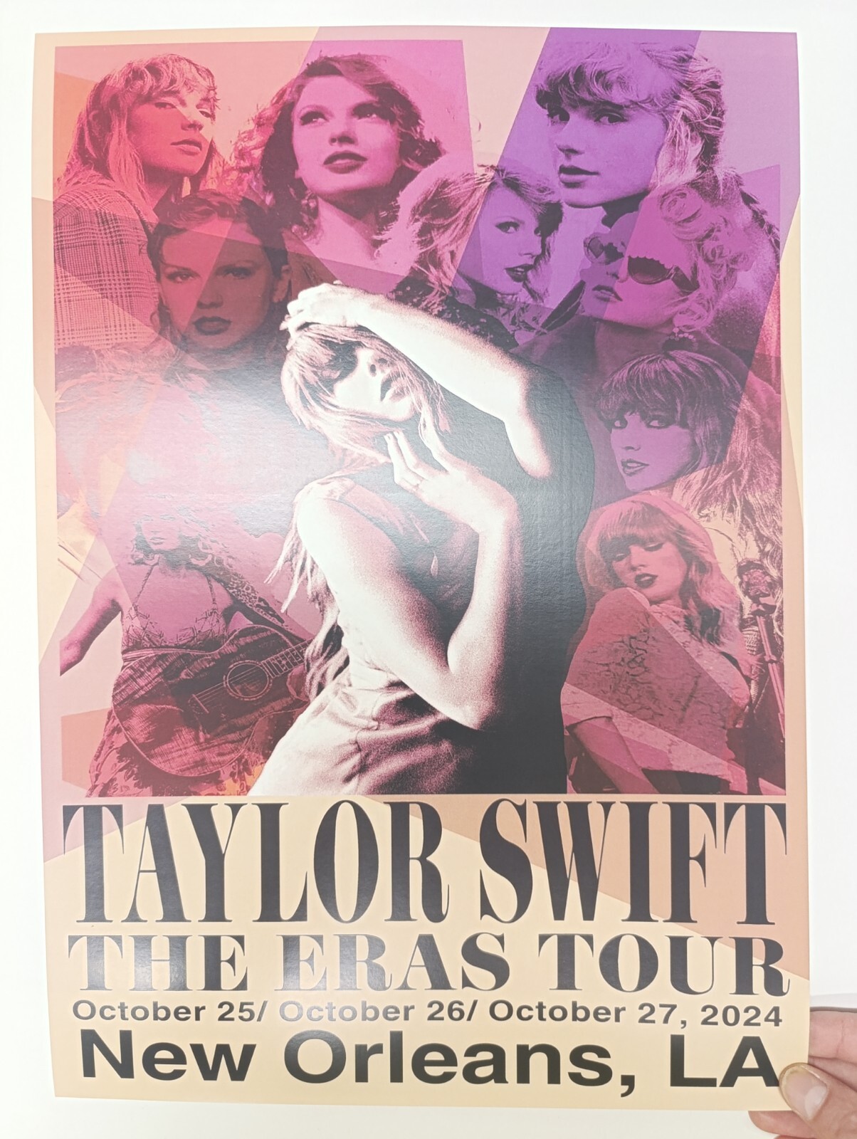 Taylor Swift Eras Tour Poster Toronto Indianapolis New Orleans L.A. Miami 💫🎤💫
