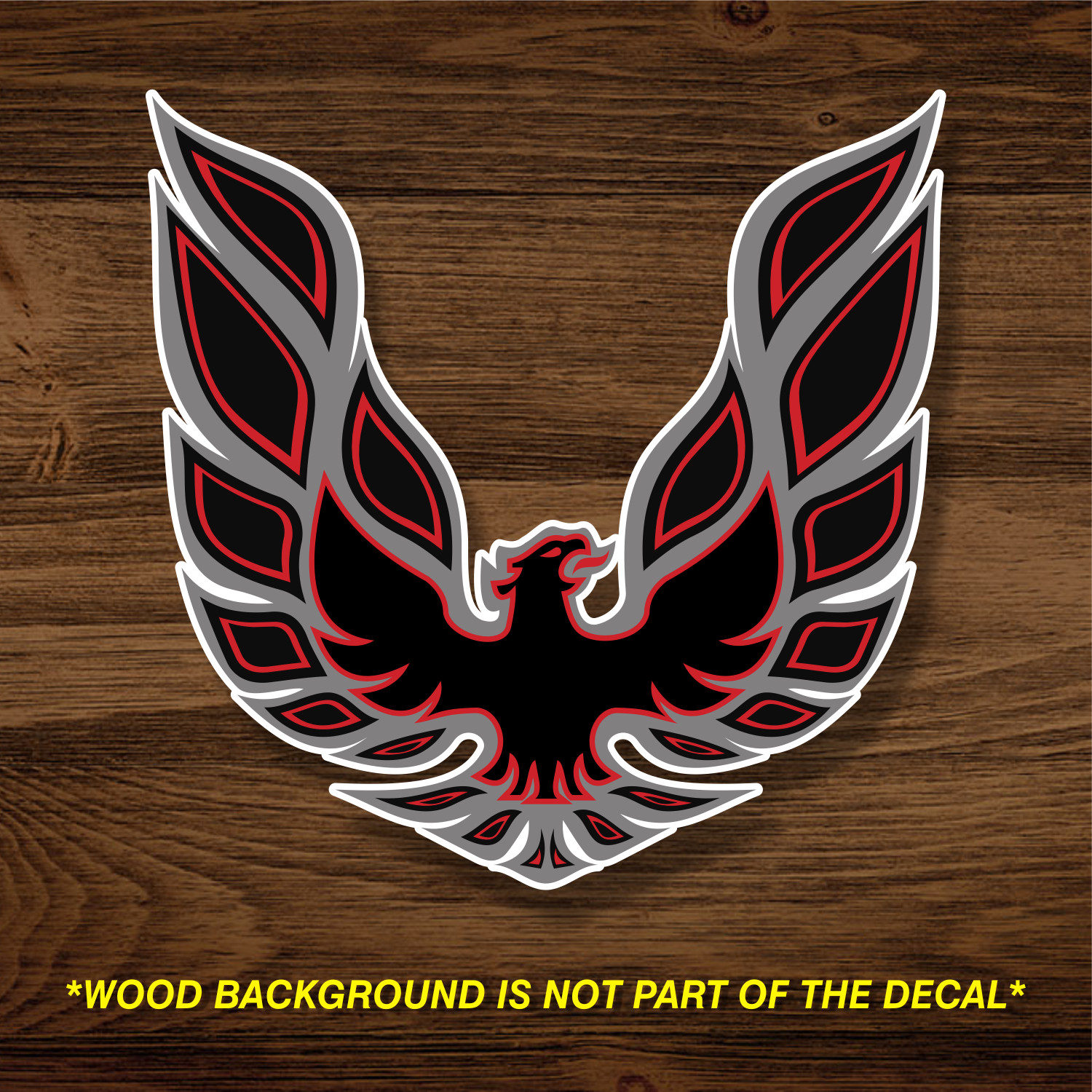 Vintage Trans Am 1976-1978 Pontiac Firebird Vinyl Decal Sticker Free Shipping