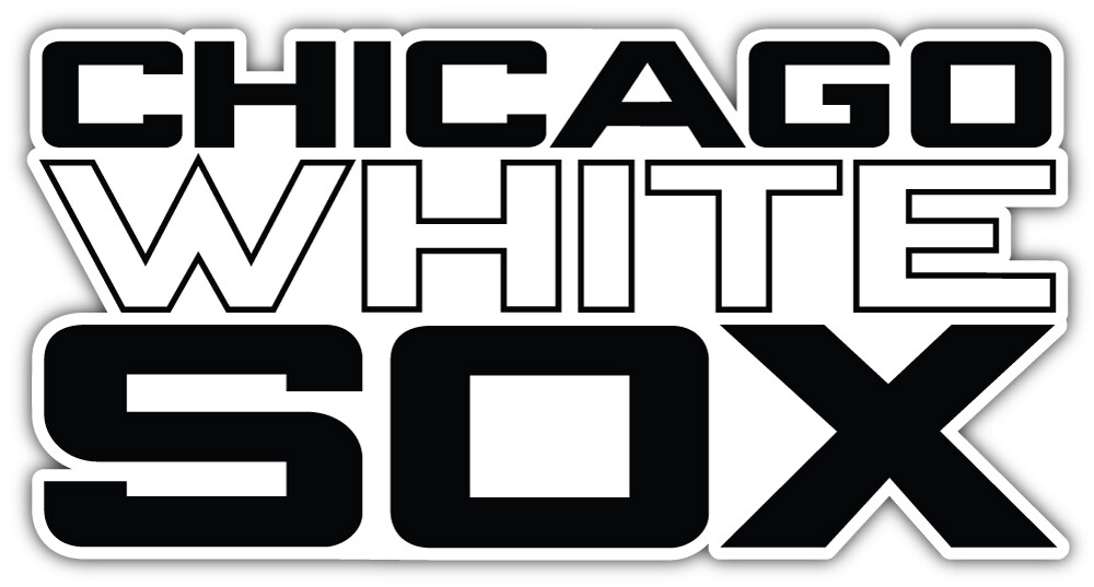 Chicago White Sox MLB Baseball Sport Logo Car Bumper Sticker Decal ”SIZES”