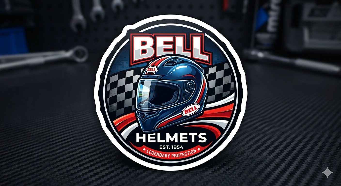 Bell Helmets Sticker Decal Phone Laptop