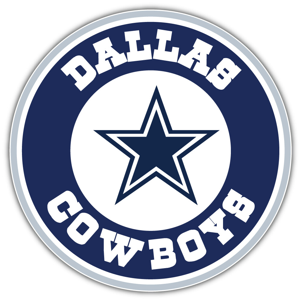 Dallas Cowboys NFL Sport Car Bumper Sticker Decal “SIZES”