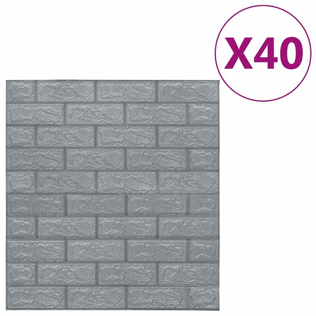 3D Wallpaper Bricks Self-adhesive Wallpaper for Bedroom Living Room vidaXL