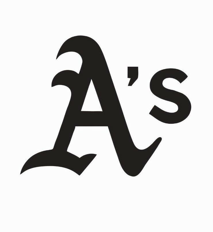 Oakland A’s Athletics MLB Baseball Vinyl Die Cut Car Decal Sticke FREE SHIPPING