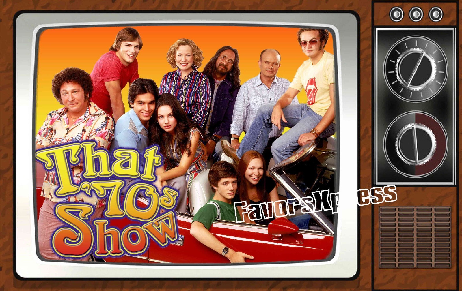 That 70’s Show Classic TV Show PHOTO MAGNET 4 X 2.5 INCHES