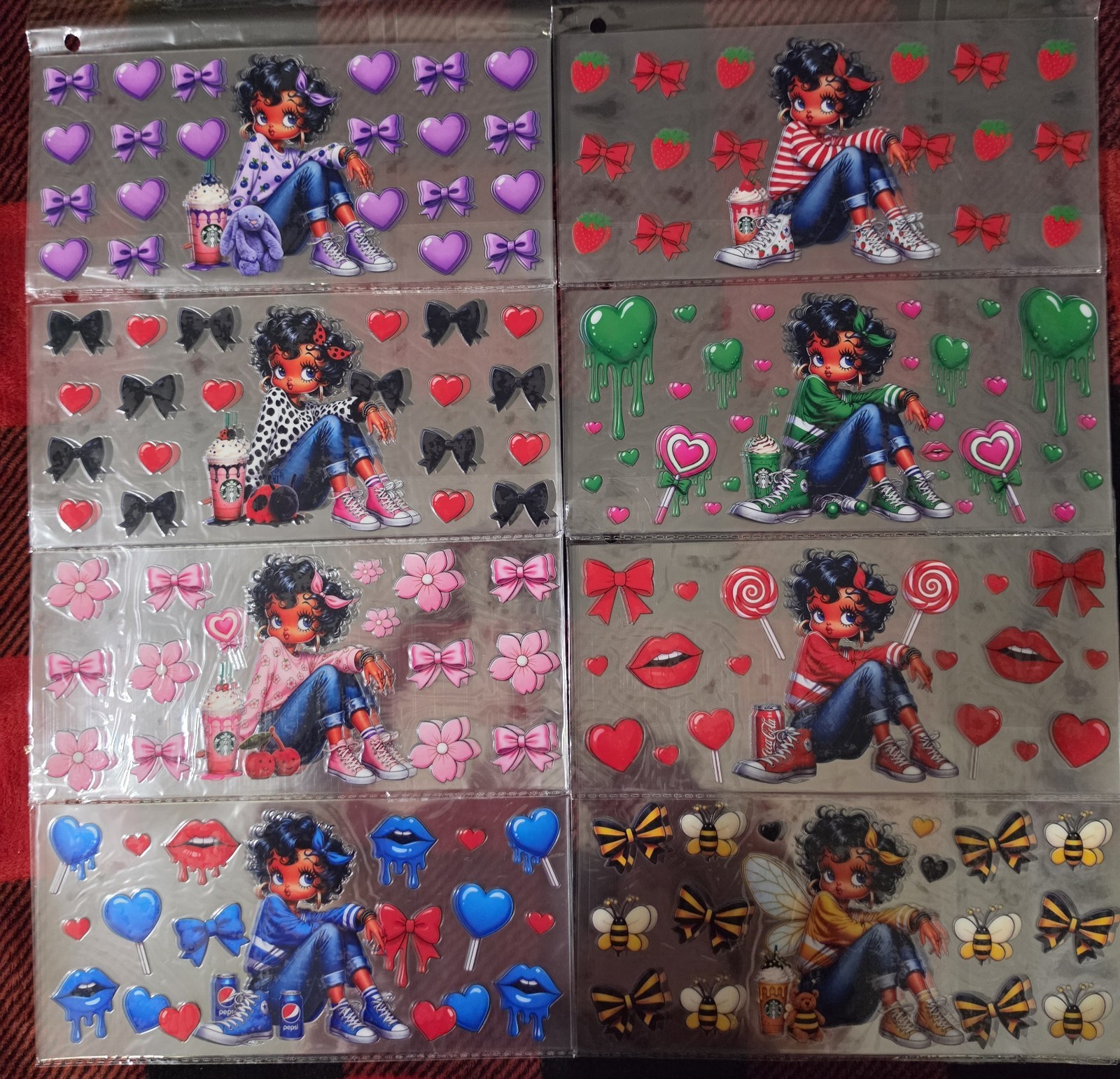 Betty Boop Uv Dtf Wraps