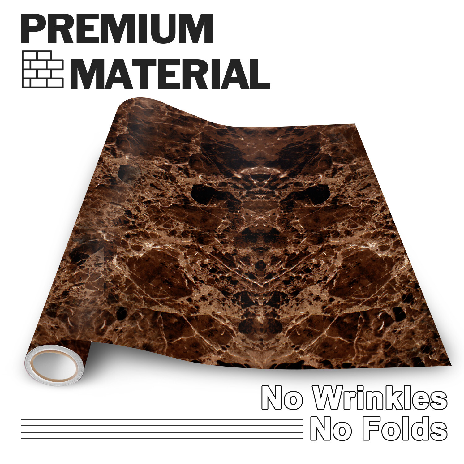 Marble Contact Paper Oil-proof Wallpaper Film PVC Self-Adhesive Granite Sticker