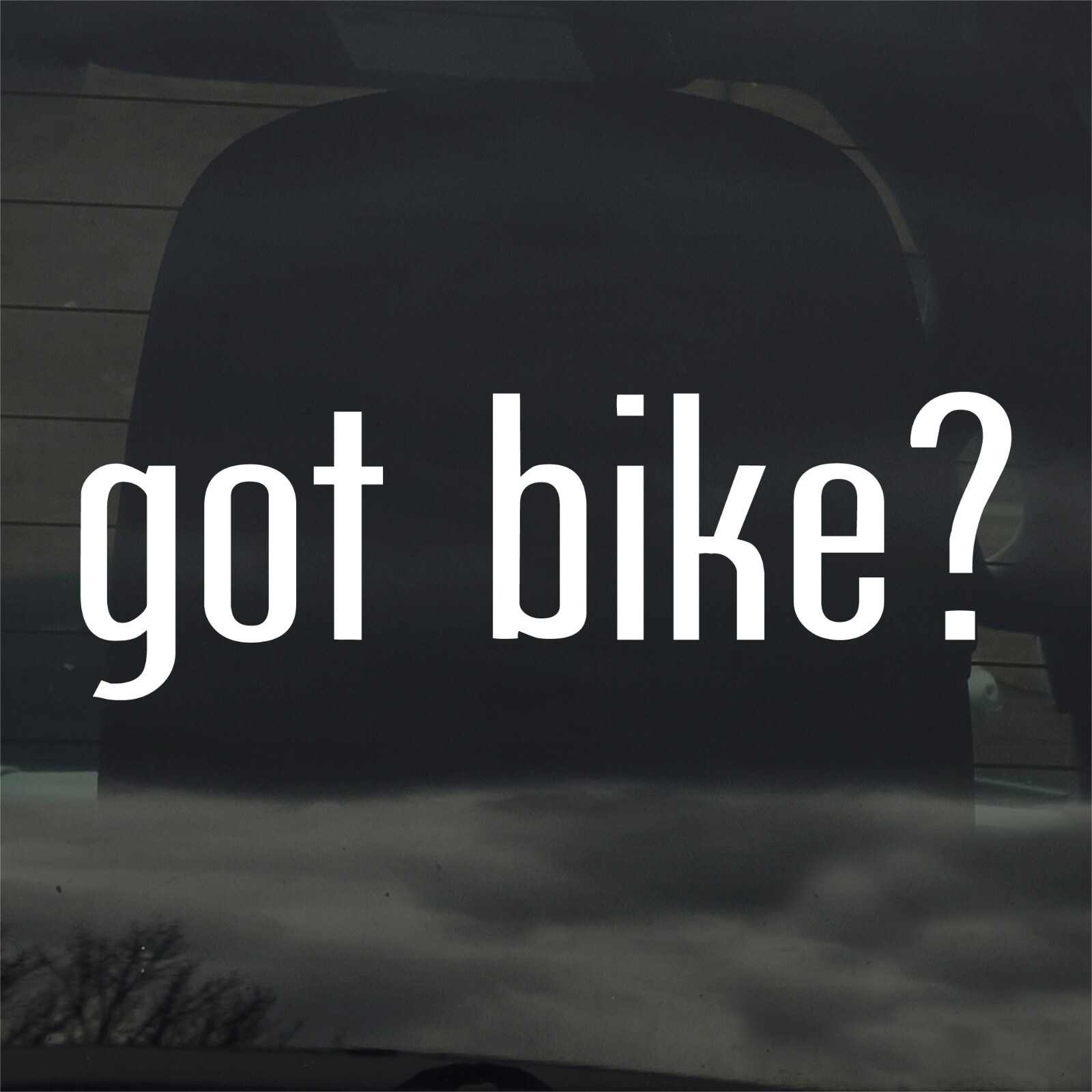 Got Bike? Custom Vinyl Sticker Decal Cycling Motorcycle Biker Bicycle MTB