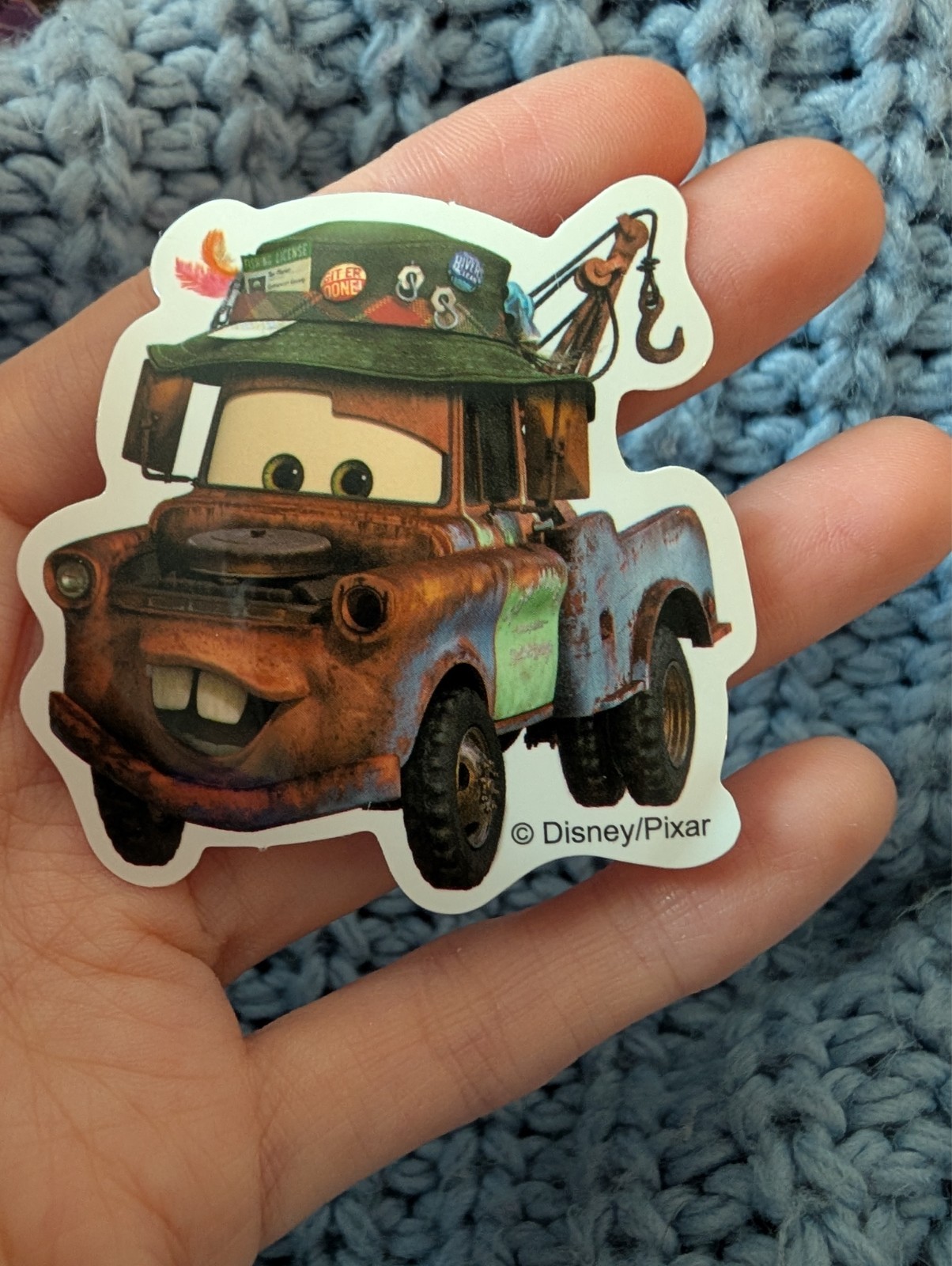 Cars, Pixar, Sticker, Disney, Lightning McQueen, Mater, Sally, Doc Hudson