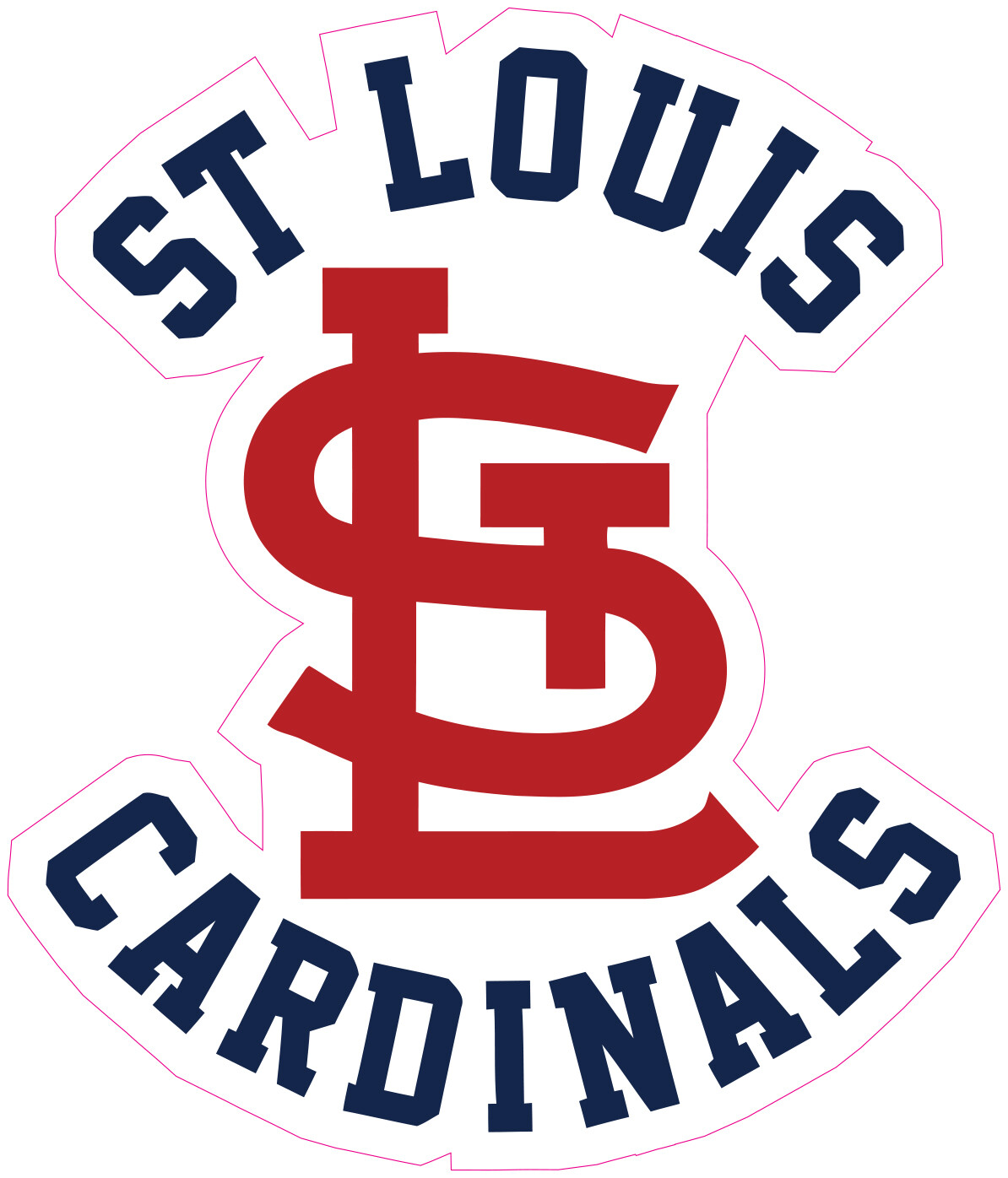 St. Louis Cardinals Vinyl Decal Sticker Car Truck Bumper Tumbler Mug
