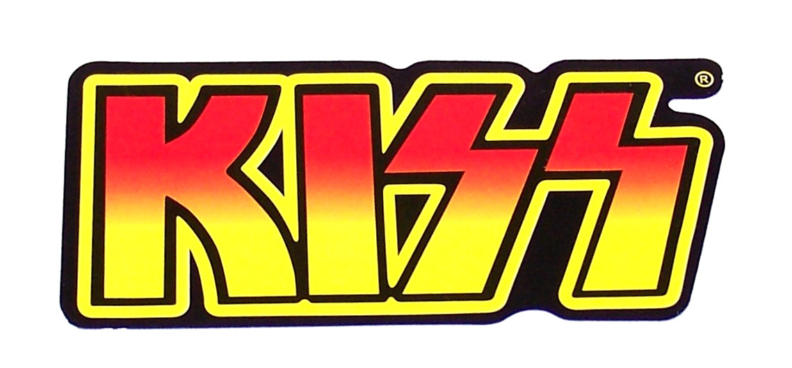 KISS – Logo Die Cut Sticker Decal Music Band Rock Metal Kiss