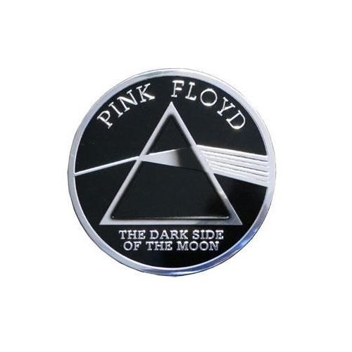 Pink Floyd Dark Side Of The Moon Metallic Emblem Sticker Decal Official Rock