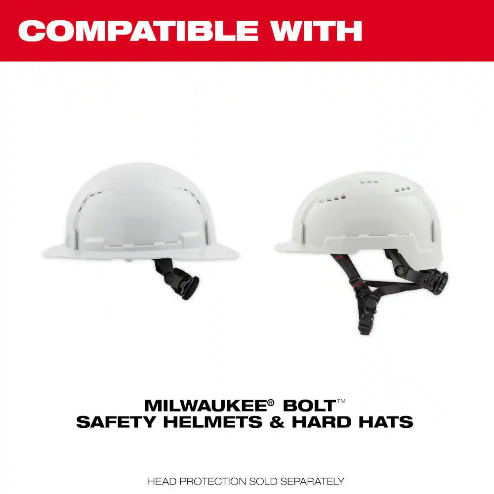 Milwaukee Reflective Sticker Set 5 Pack BOLT Hard Hat Safety Helmet Orange