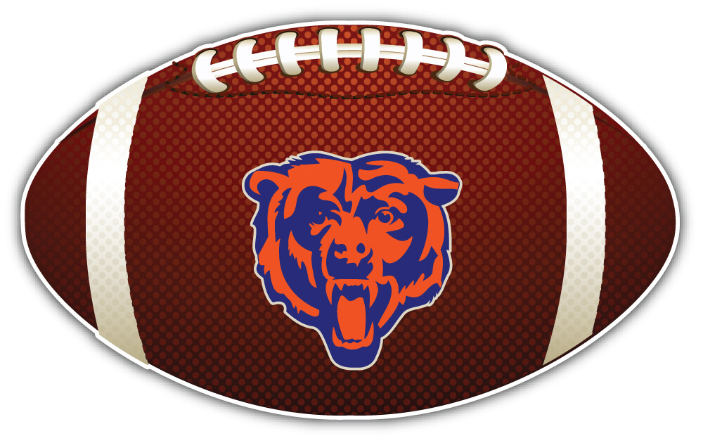 Chicago Bears NFL Football Sport Logo Car Bumper Sticker Decal ”SIZES”