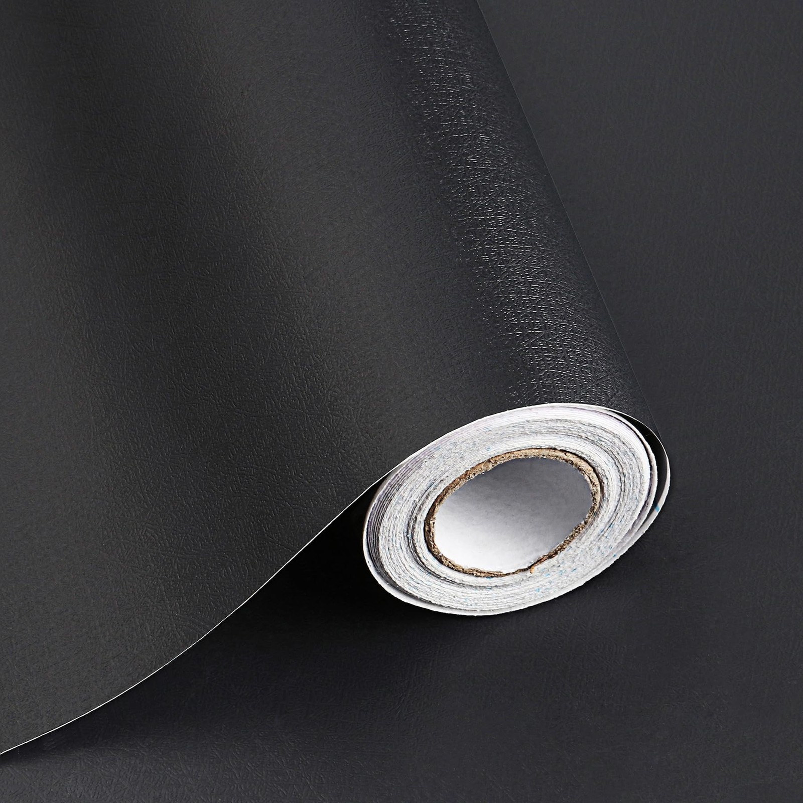 Black Peel and Stick Wallpaper Black Contact Paper Decorative Self-Adhesive W…