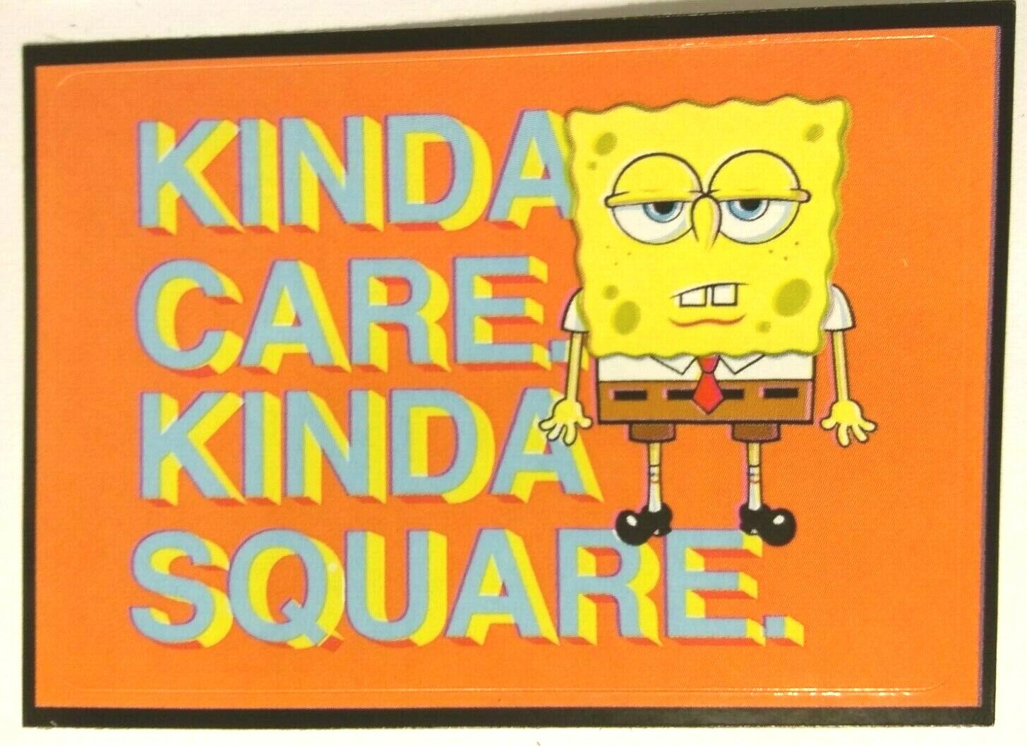 Spongebob Squarepants Vending Sticker Decal