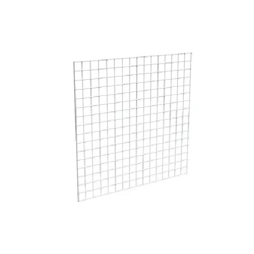 Econoco P3WTE44 White Grid Panels (Pack of 3)