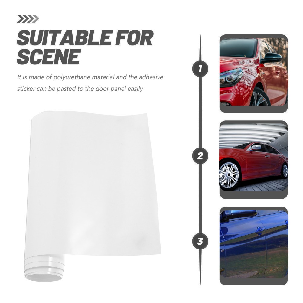 x 15 cm Clear Car Interior Protective Polyurethane Film Transparent