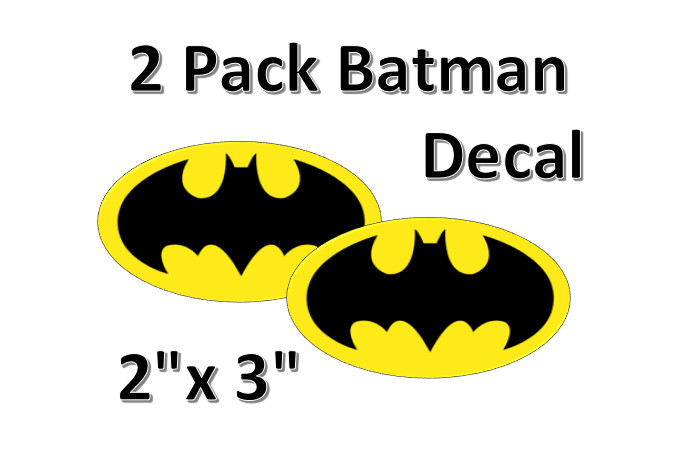 BATMAN Stickers LOGO Decal movie comic super hero