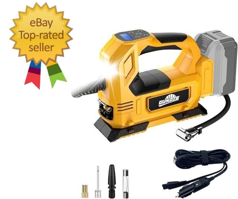 Cordless Tire Air Compressor Dewalt 20V Max Battery 150PSI Portable Air Pump New