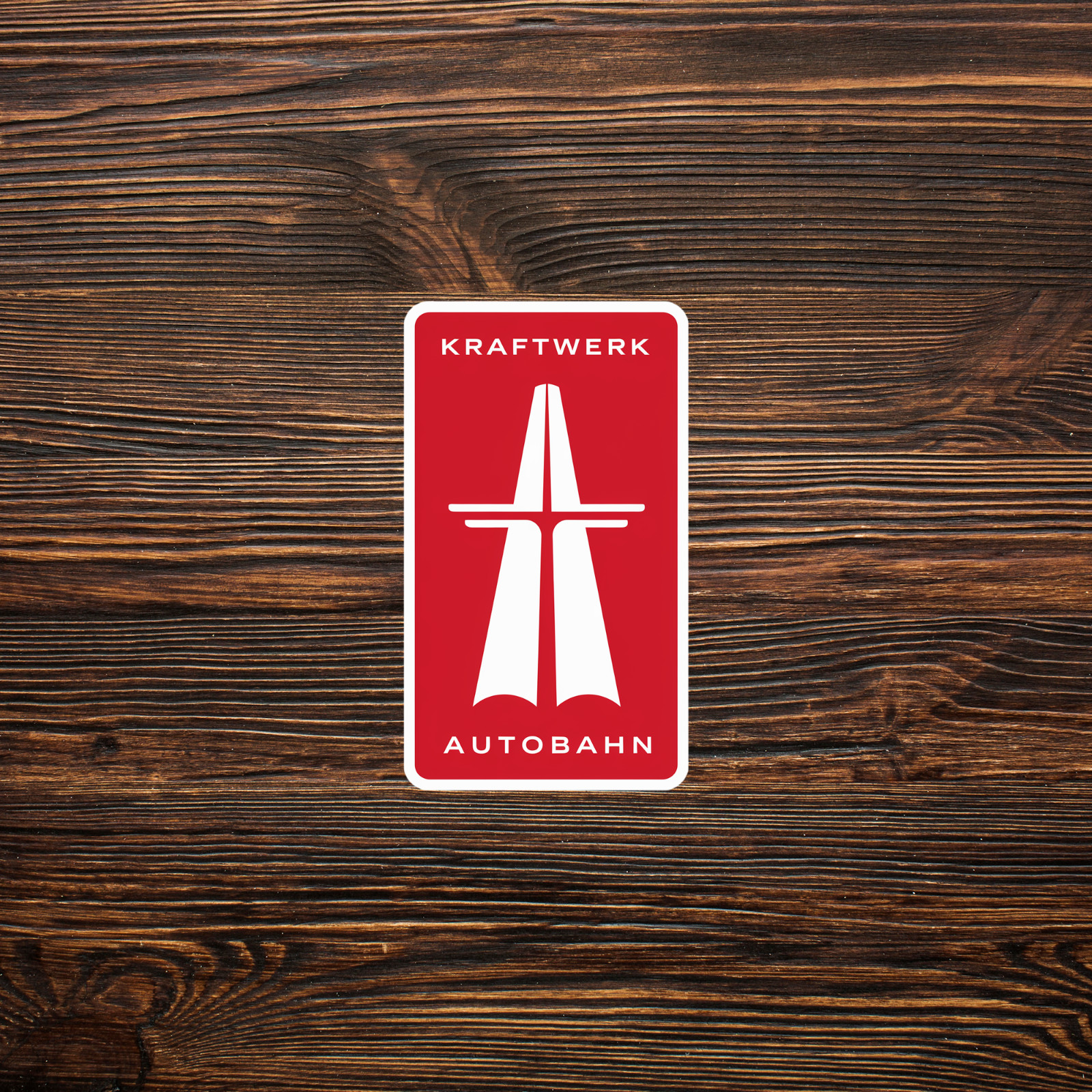Kraftwerk Autobahn Sticker – Classic Electronic Music Album Cover Art Decal #269