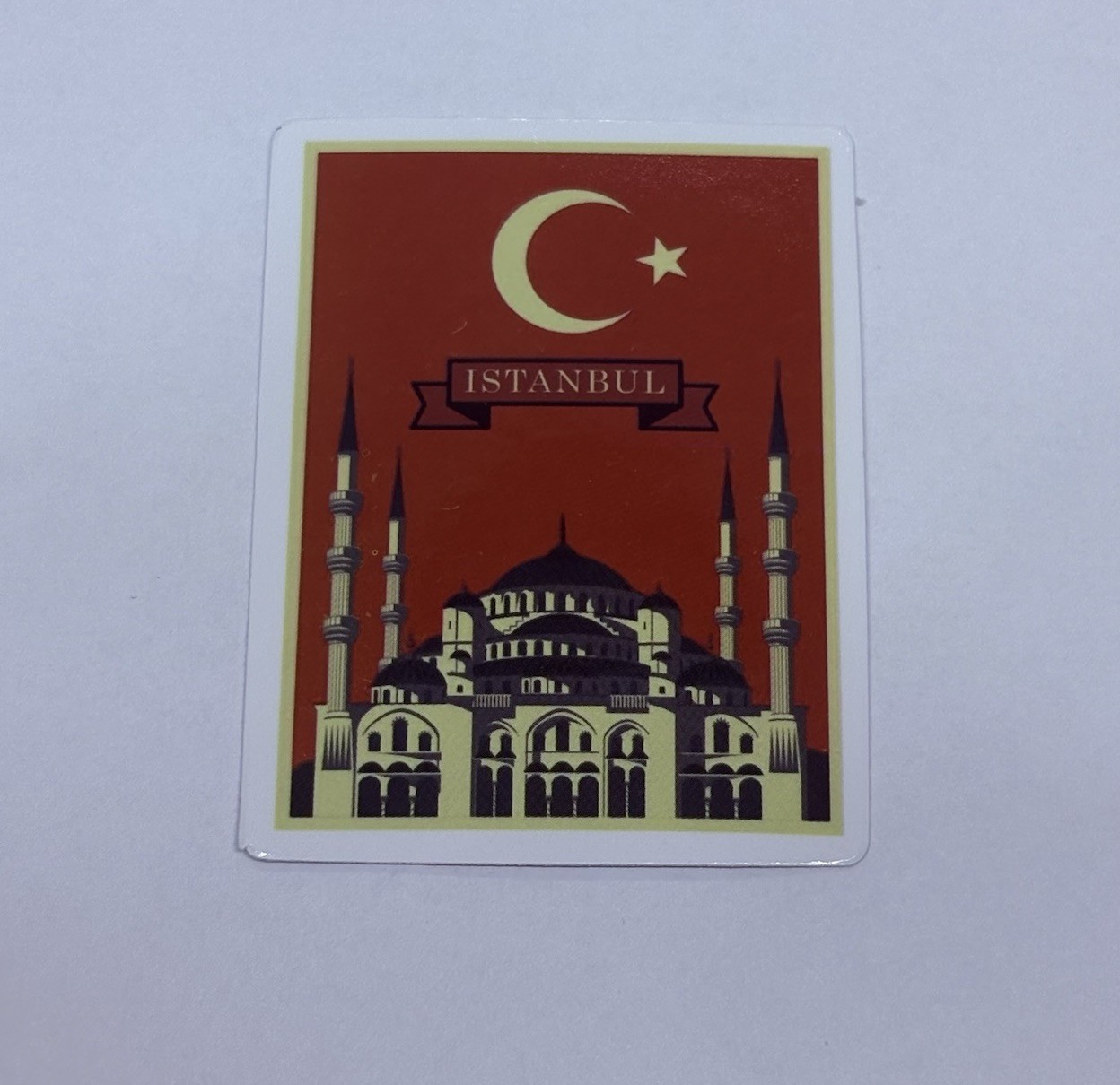 Turkey Blue Mosque Sticker Travel City Tour Art Decal Vinyl Souvenir Tc9
