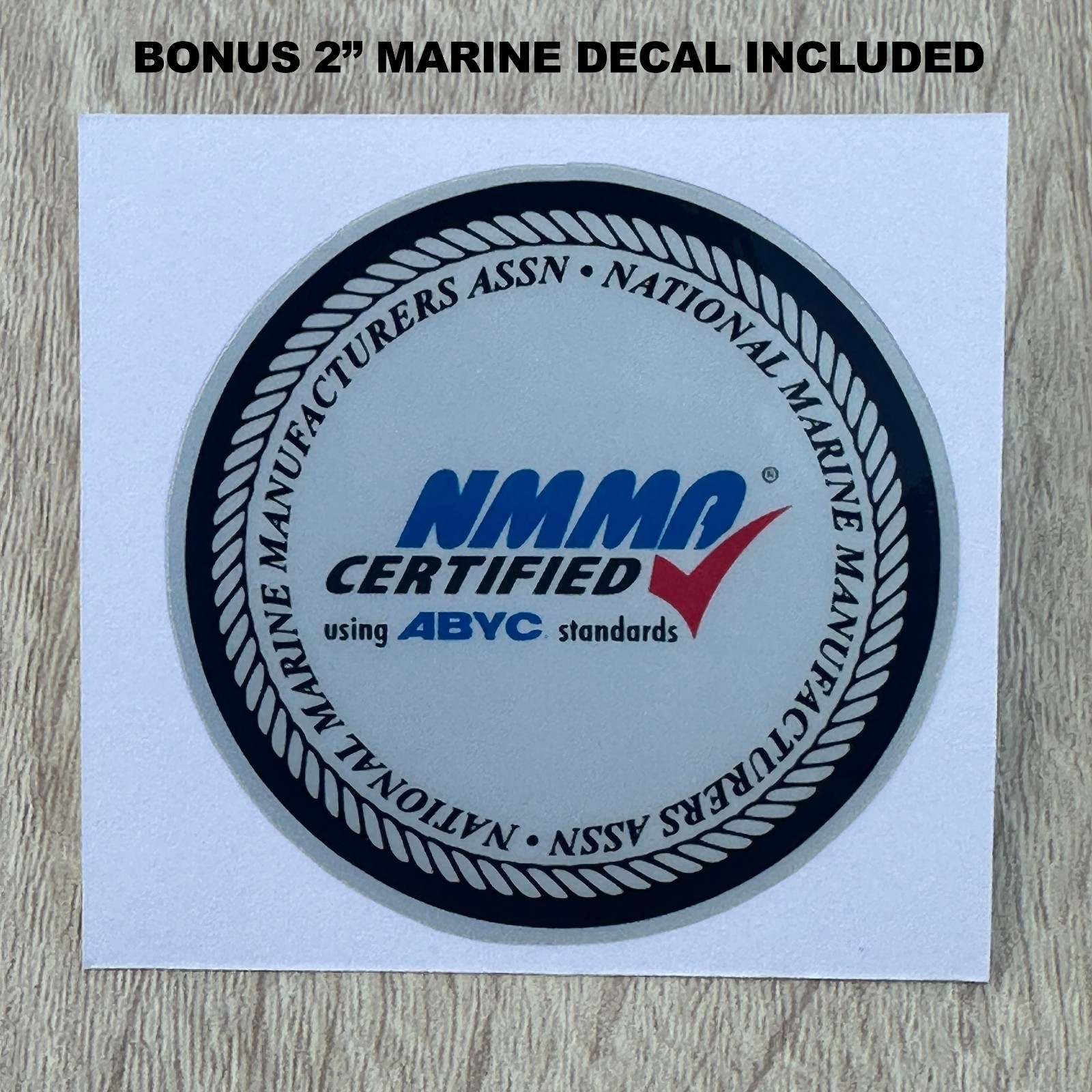 Custom Boat Capacity Plate Decal Sticker | USCG 4×4 Marine Tag 3M