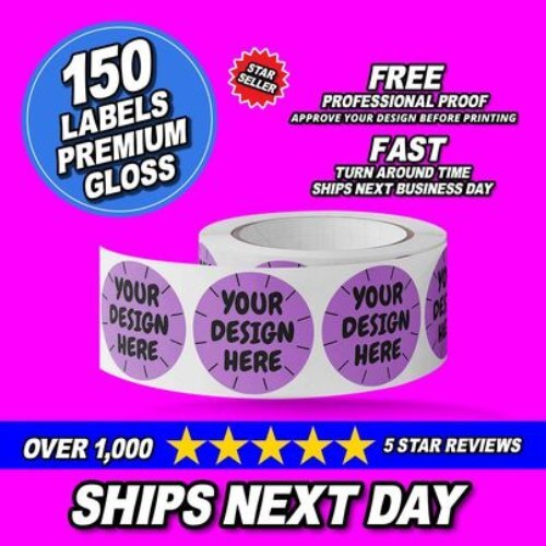 Custom logo stickers | Product Labels | Die cut Stickers custom stickers bulk