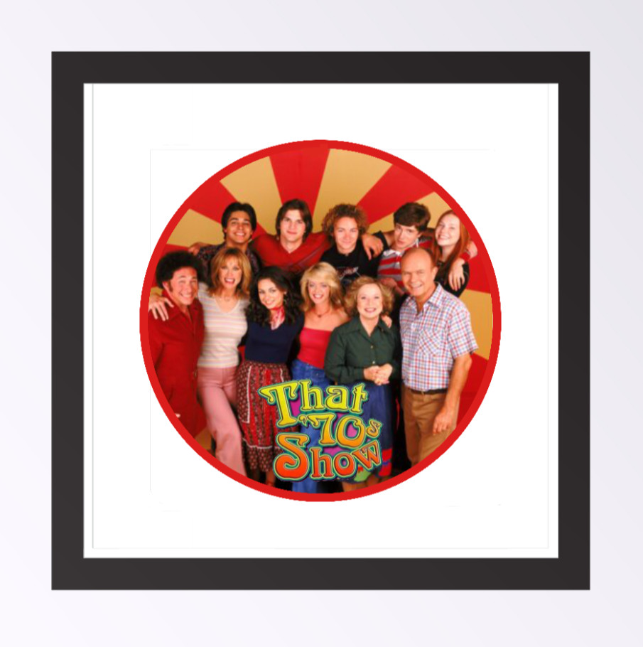 TV – That 70’s Show (Cast) – 4″ Vinyl Decal Handmade Laptop Decor Vehicle Cooler
