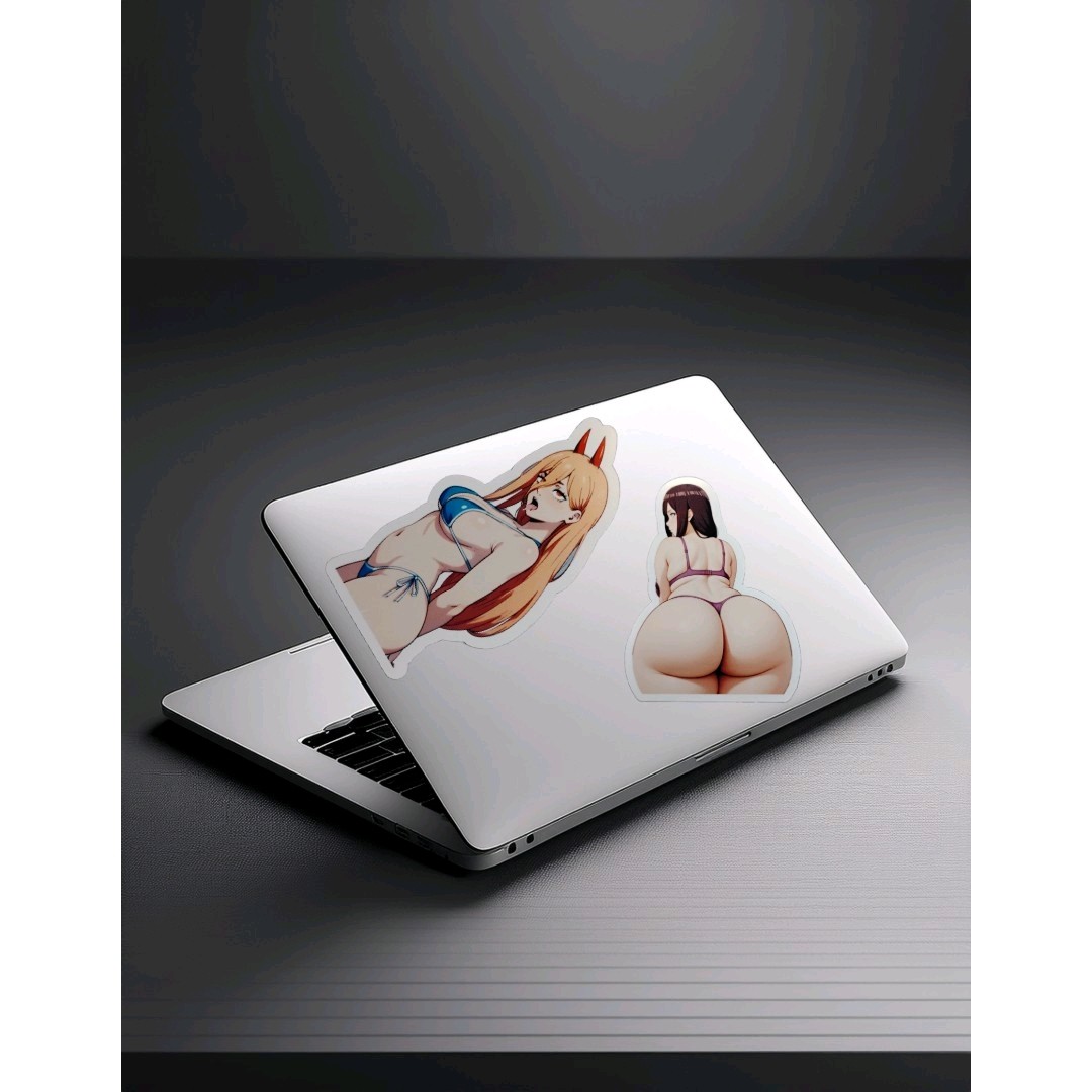 Anime Waifu Decal Sticker, Multiple Sizes Available