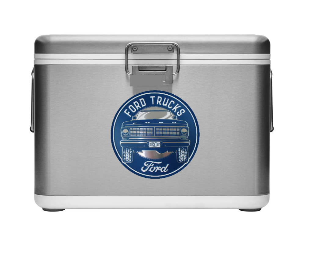 Car Classics “Ford Trucks” – 4″ Handmade Vinyl Decal Cooler Vehicle Laptop 262