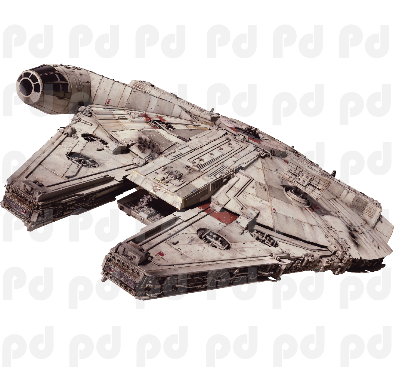 Millennium Falcon Star Wars Decal Wall Sticker from Return of the Jedi s28