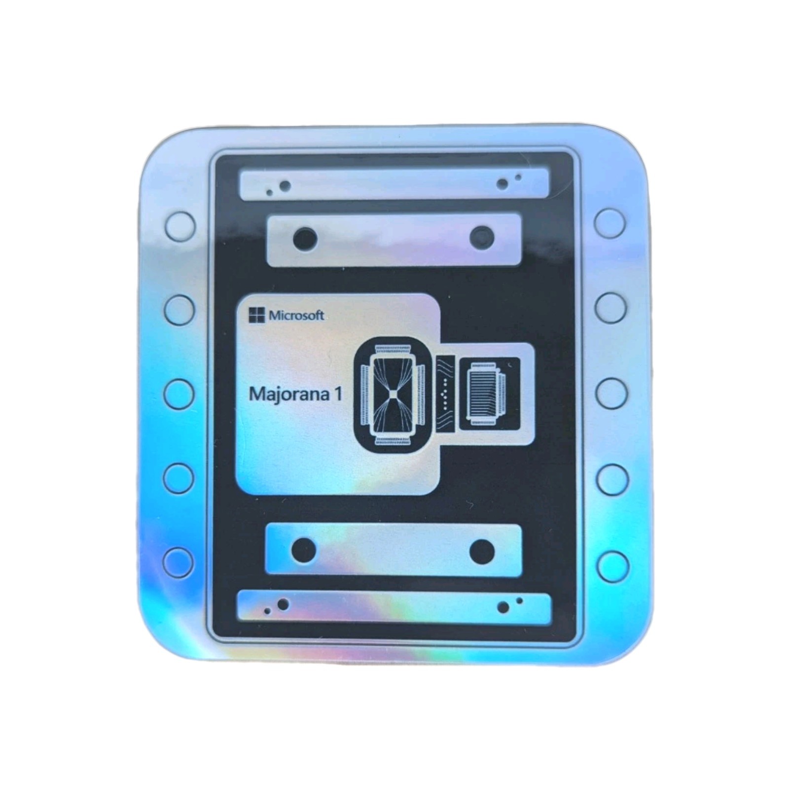 Official Sticker Microsoft Majorana 1 Quantum Computer PC Board Promo 3″ Decal