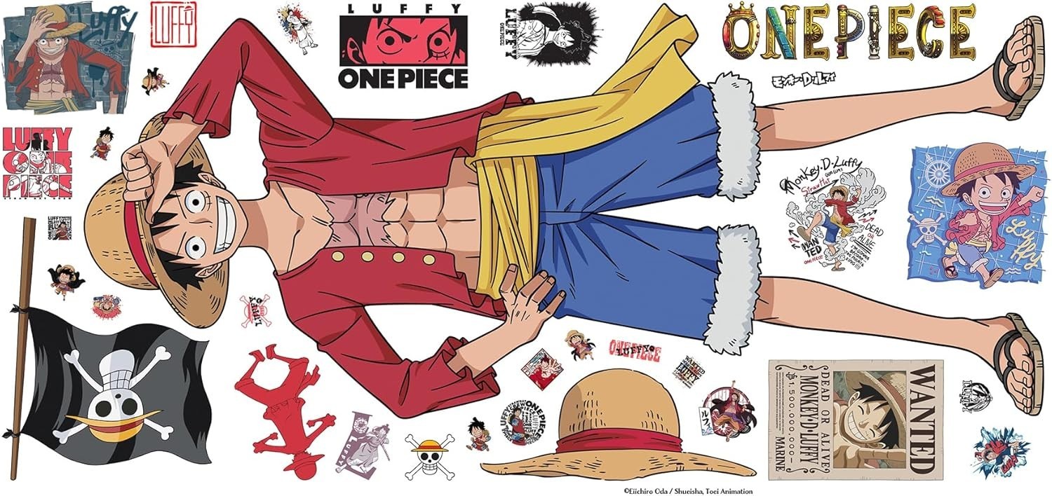 Official One Piece Luffy Wall Art-~