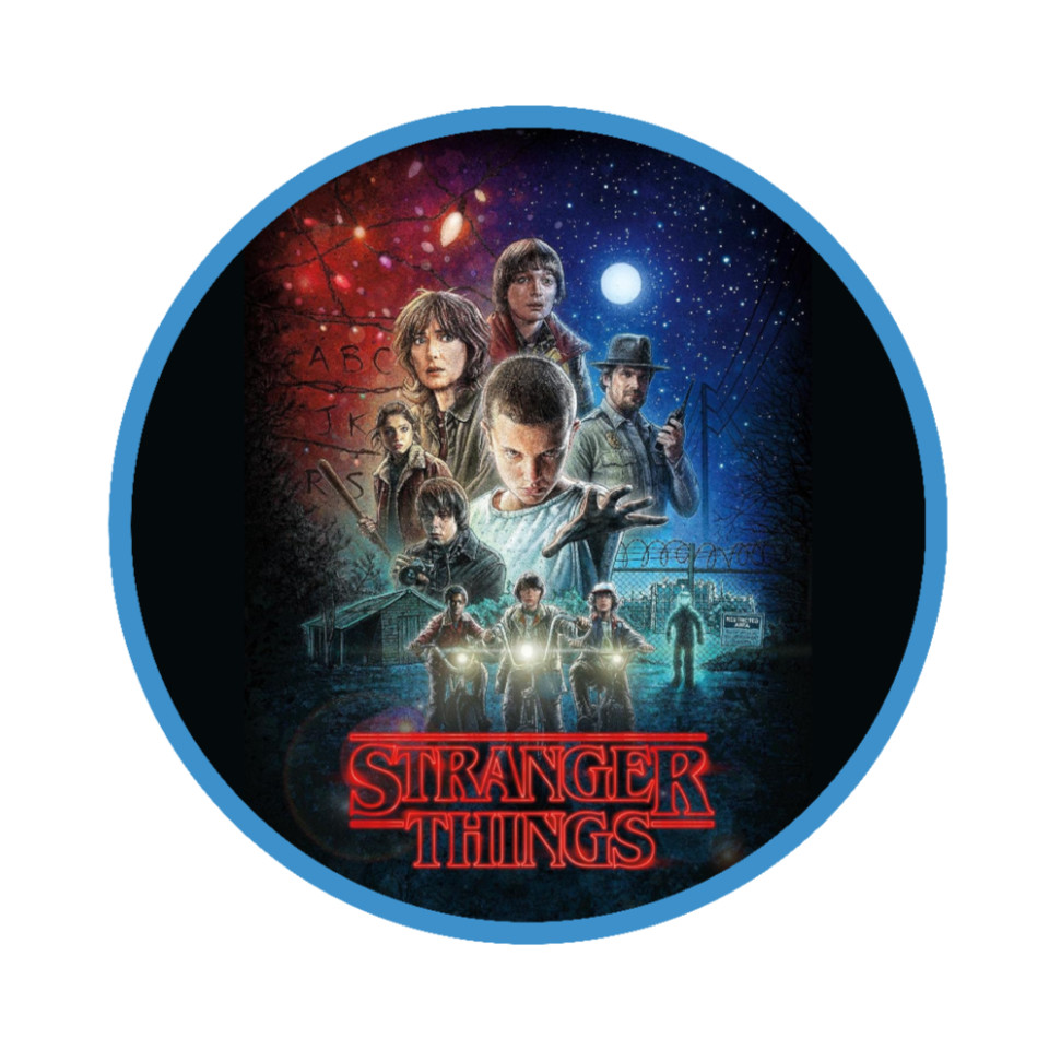 Stranger Things – 4″ Handmade Decal Sticker Vehiclle Cooler Tumbler Laptop 265