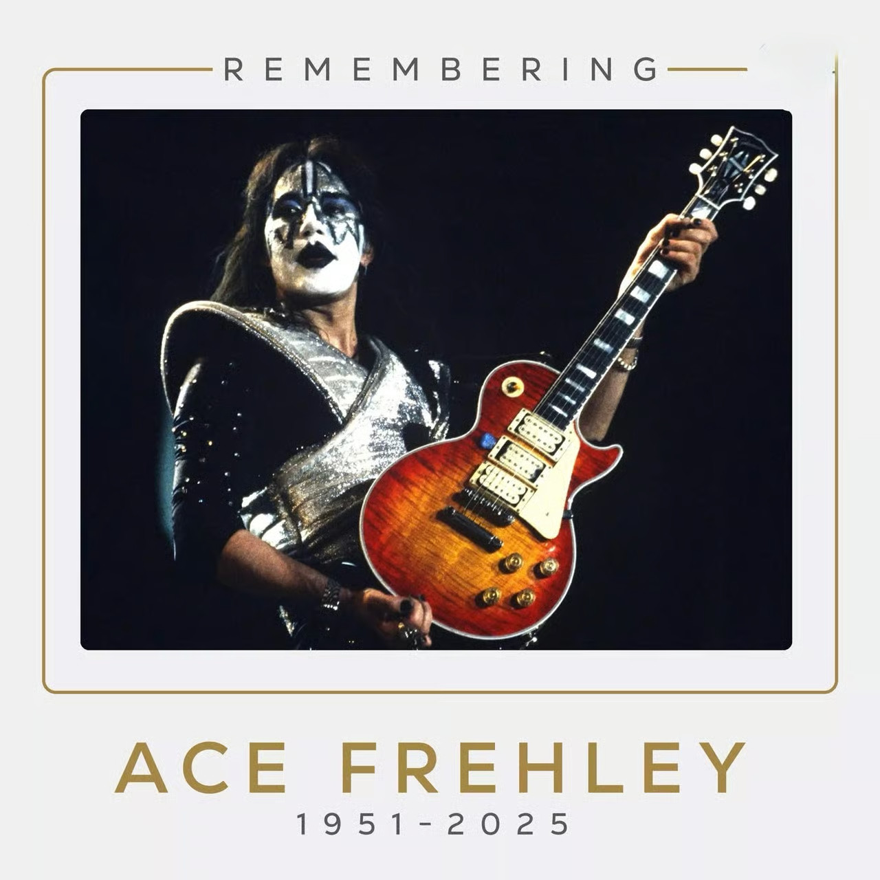 Ace Frehley KISS band Sticker Sticker Decal Laptop Wall Mirror Cup Tumblr Locker